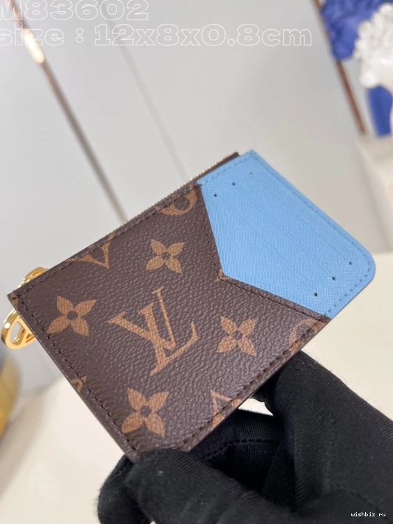WIS VUITTON Card LOUIS Holder-12*8*0.8cm Romy 1015